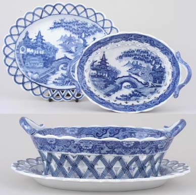 Basket with Stand c1810